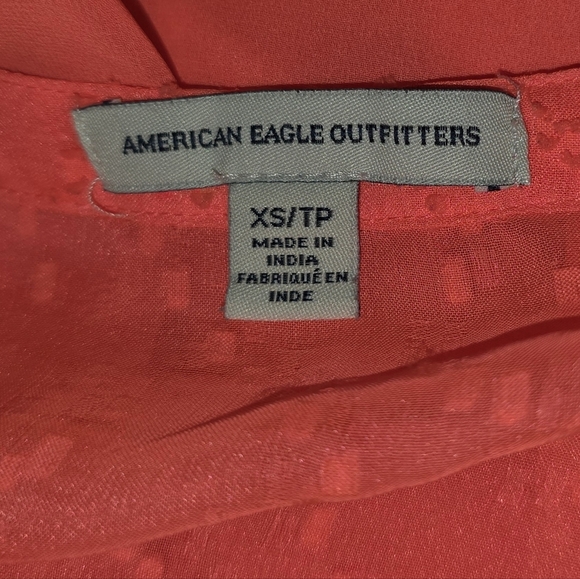 American Eagle Sheer Sleeveless Blouse Size XS - Picture 4 of 5